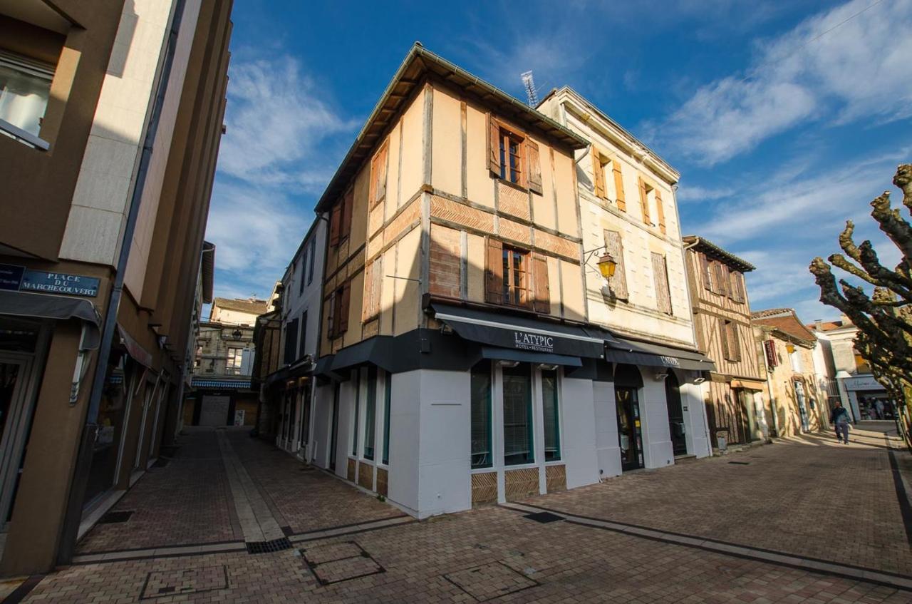L'Atypic Hotel Restaurant Bergerac Exterior foto